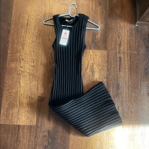 DKNY Black Ribbed DRESS !!